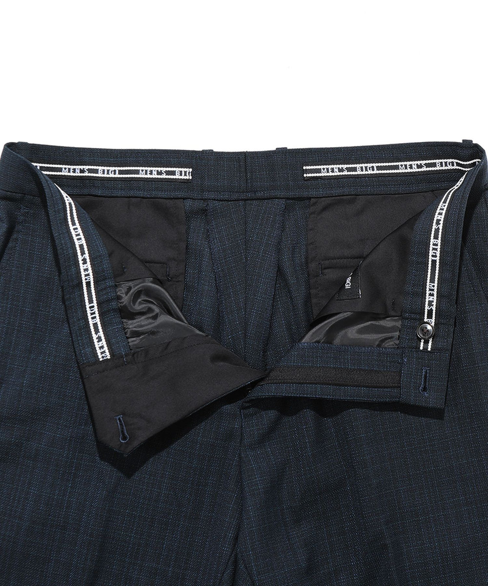 MEN'S BIGI ミックスヤーン/ホップサックスラックス グリーン