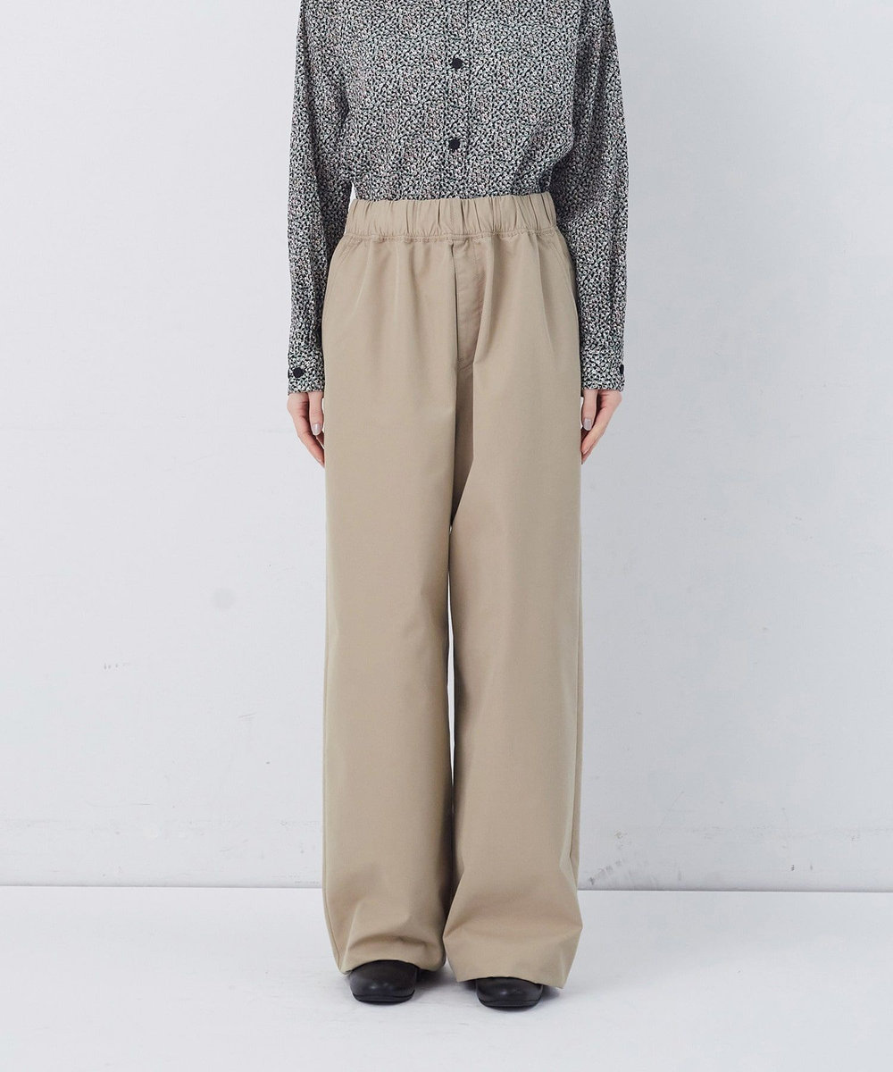 congés payés ADIEU TRISTESSE 【FAVE】ストレートパンツ ベージュ