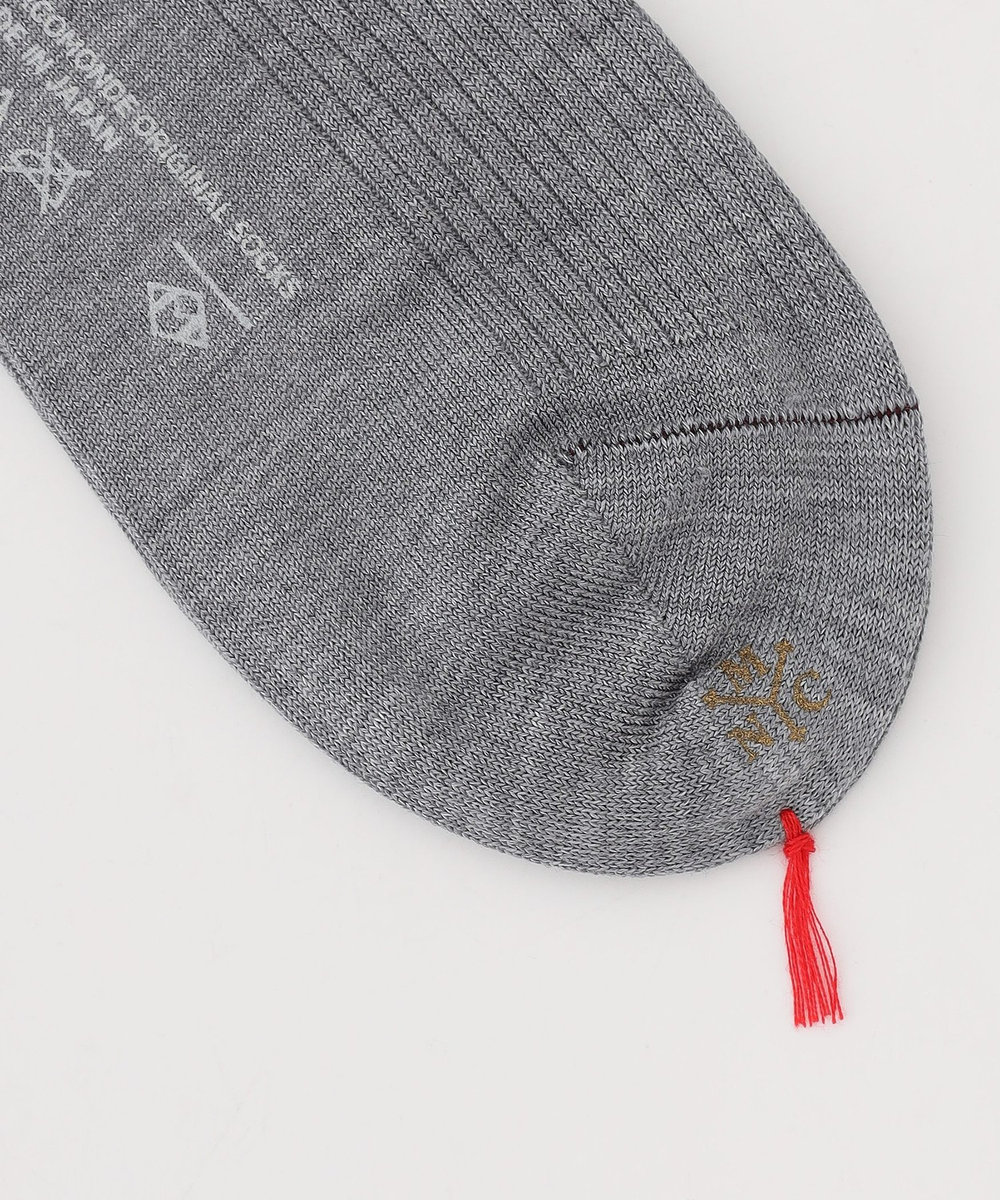 1er Arrondissement ＜MARCOMONDE/マルコモンド＞ソックス グレー
