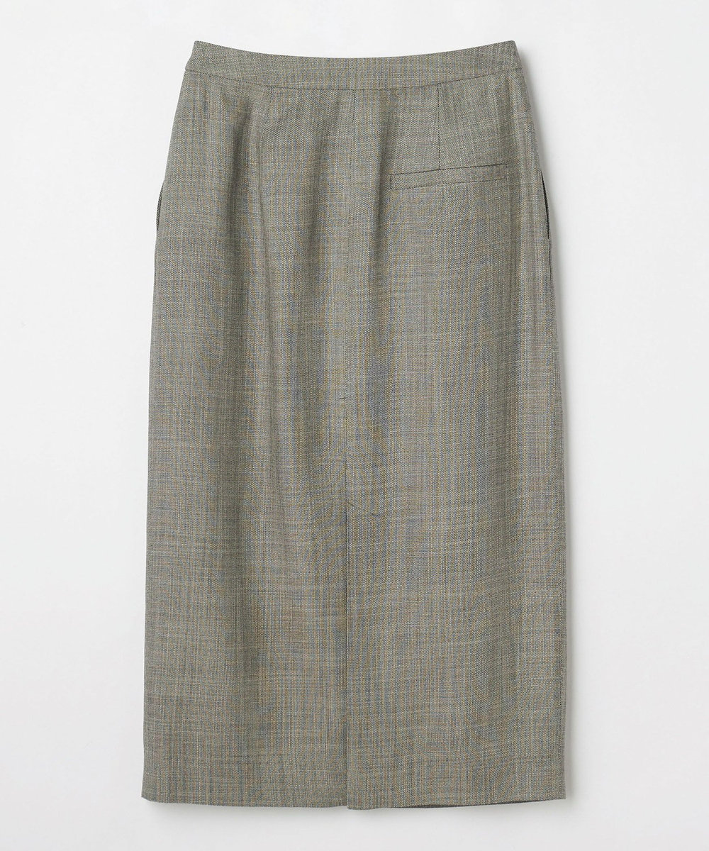 DÉPAREILLÉ SHARKSKIN CORSET SKIRT / シャークスキンコルセットスカート ブラウン