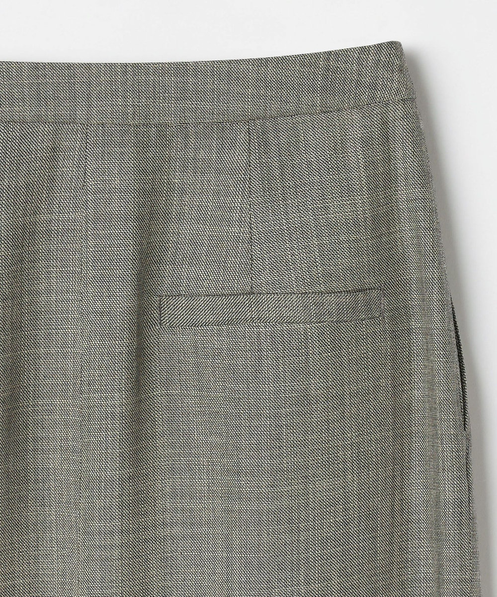 DÉPAREILLÉ SHARKSKIN CORSET SKIRT / シャークスキンコルセットスカート ブラウン