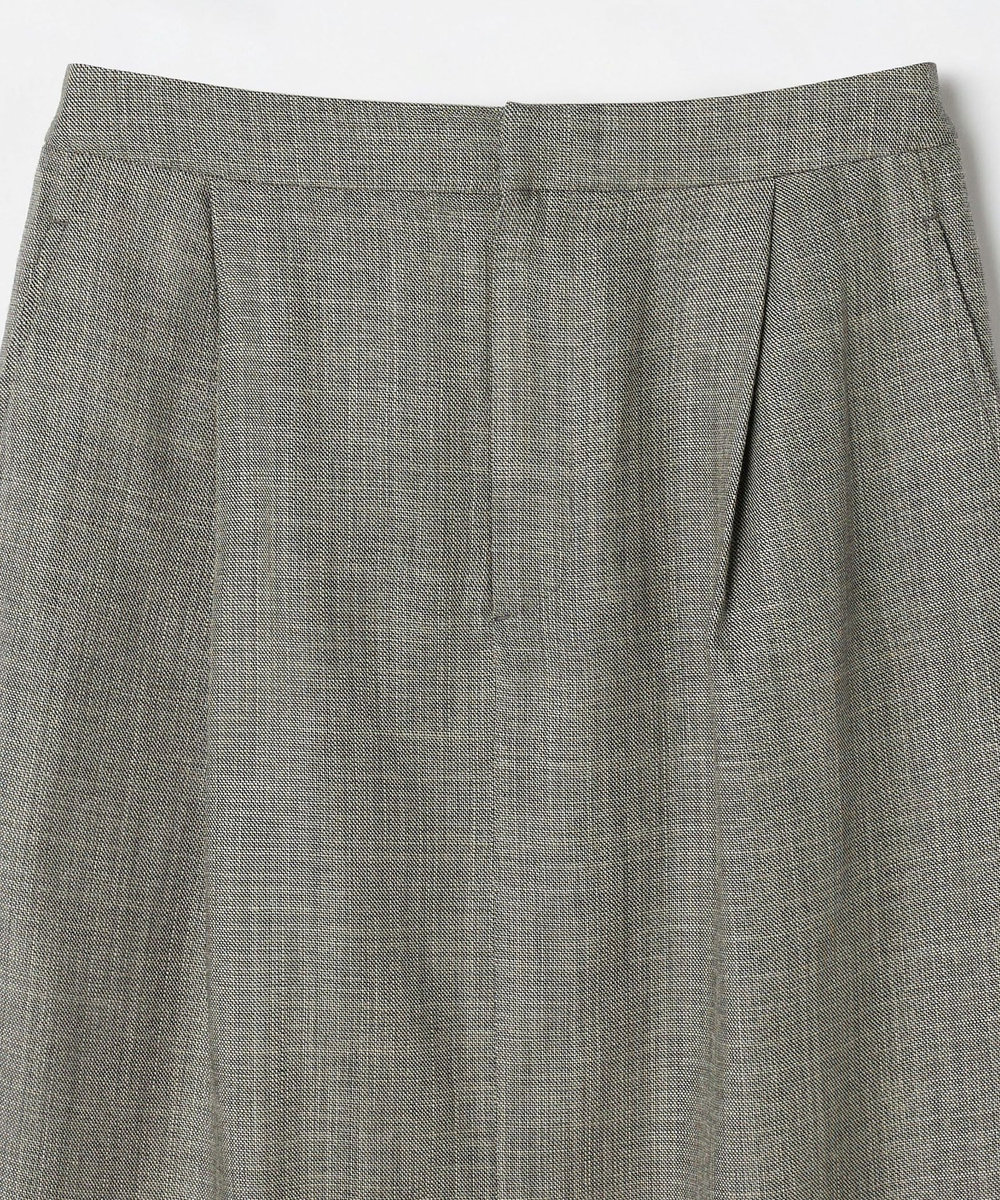 DÉPAREILLÉ SHARKSKIN CORSET SKIRT / シャークスキンコルセットスカート ブラウン