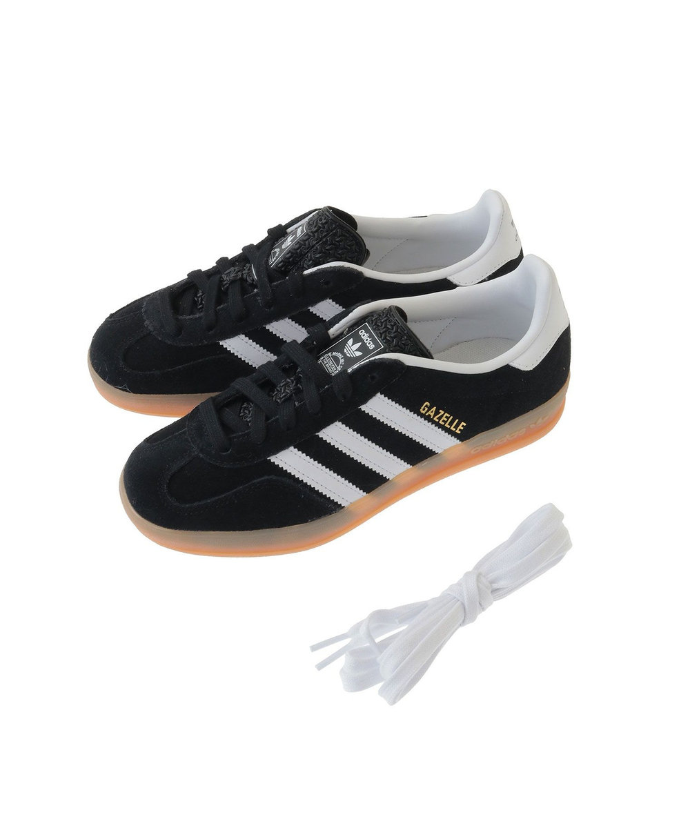 1er Arrondissement ＜adidas（アディダス）＞"GAZELLE INDOOR“スニーカー ブラック