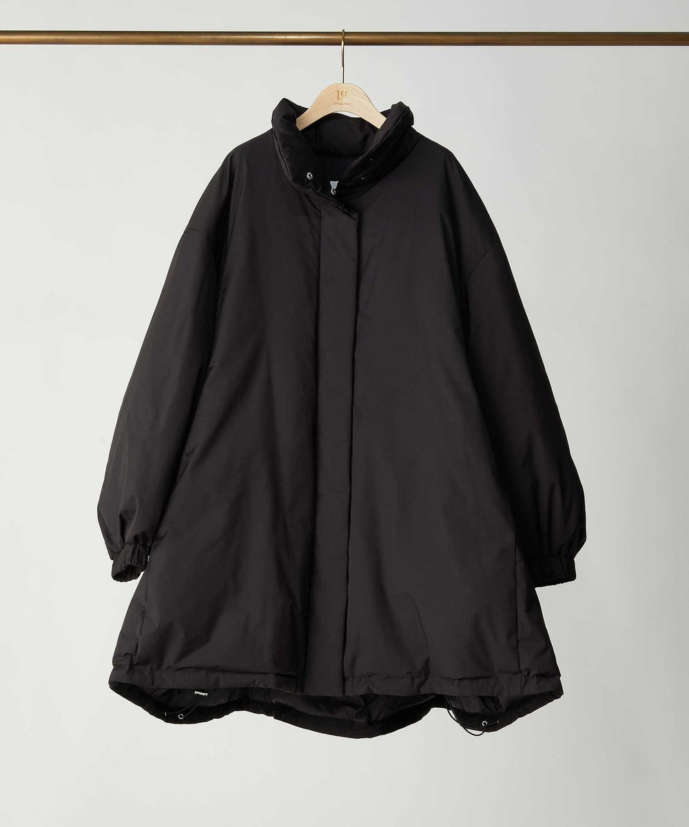 1er Arrondissement テントラインダウンコート ブラック