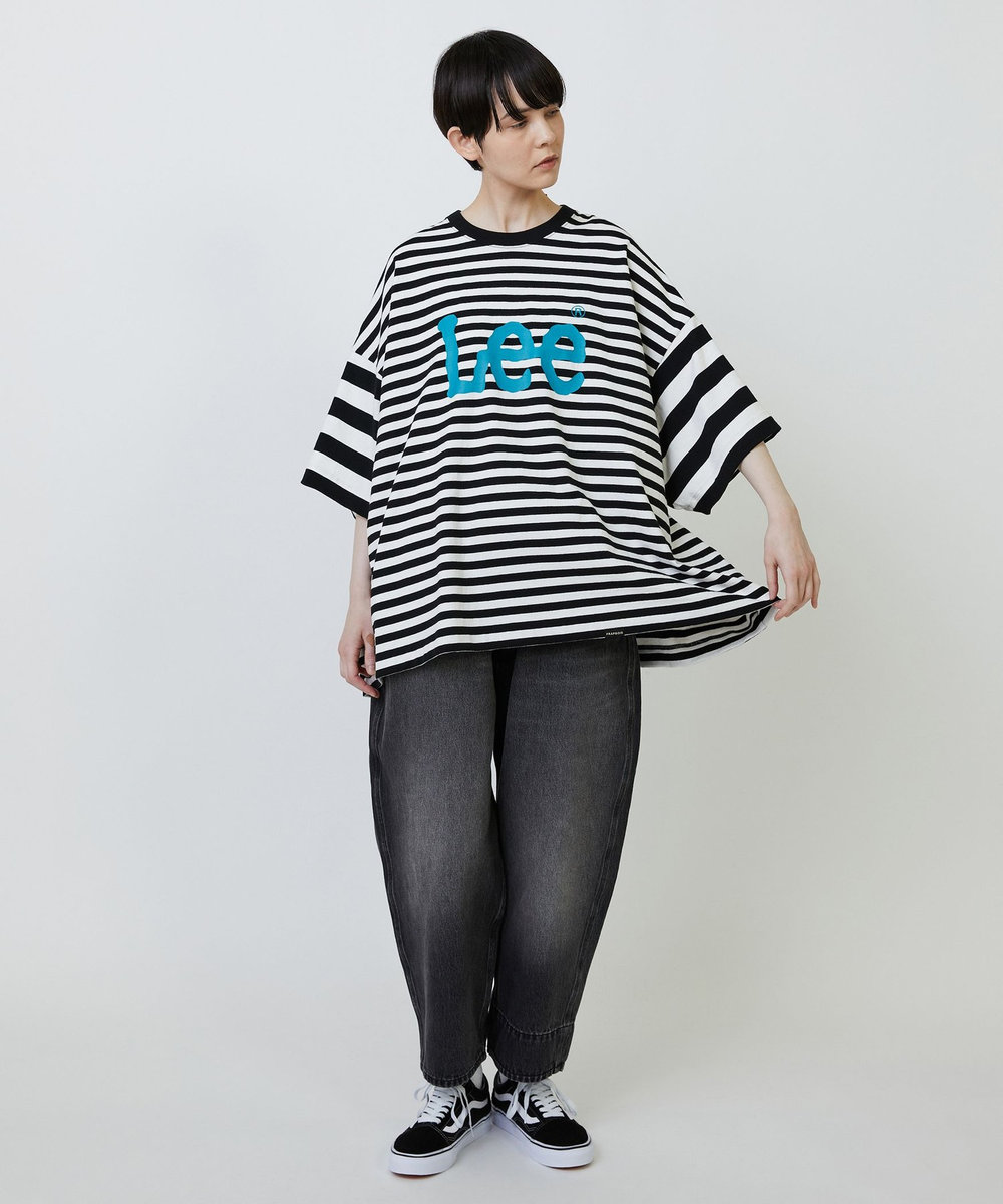 FRAPBOIS Lee×FRAPBOIS BIGTシャツ ブラック