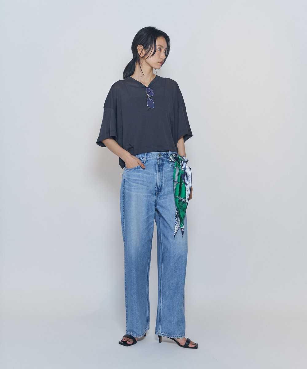 1er Arrondissement ＜upper hights / アッパーハイツ＞"SHORELINE WIDE TEE"カットソー ホワイト