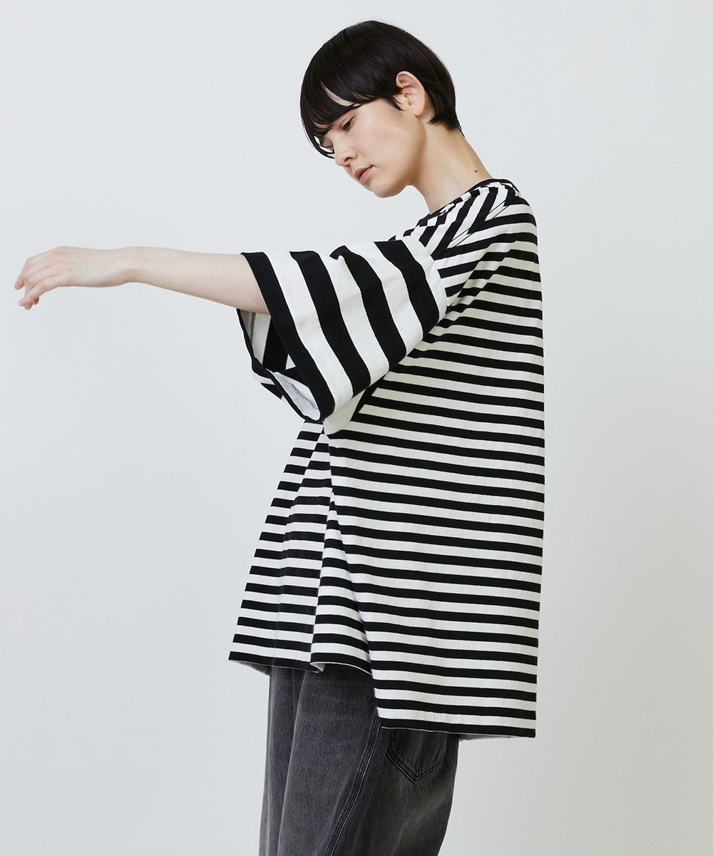 FRAPBOIS Lee×FRAPBOIS BIGTシャツ ブラック