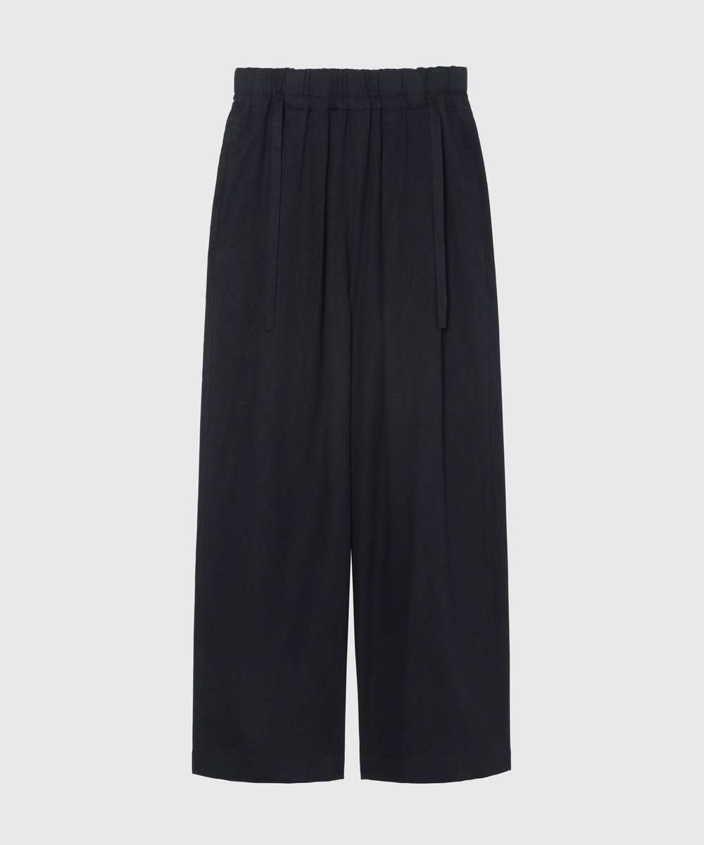 DÉPAREILLÉ VISCORSE LINEN PANTS / ヴィスコースリネンパンツ ネイビー