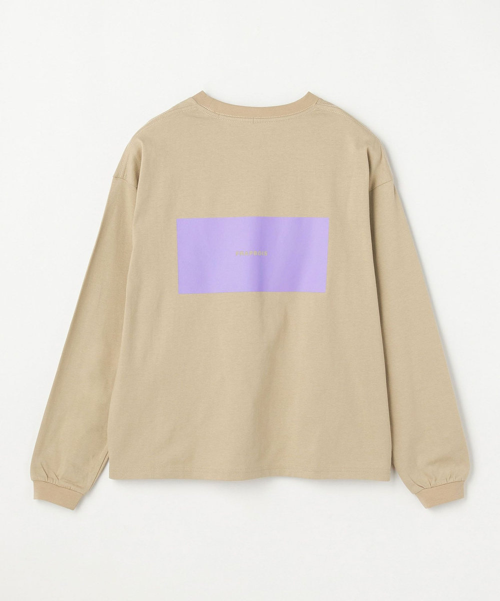FRAPBOIS エトリーブTシャツ ベージュ