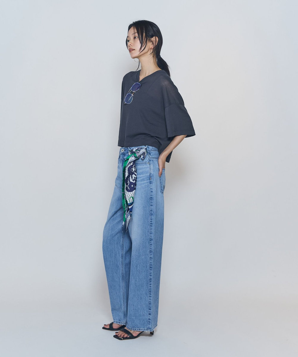 1er Arrondissement ＜upper hights / アッパーハイツ＞"SHORELINE WIDE TEE"カットソー ホワイト