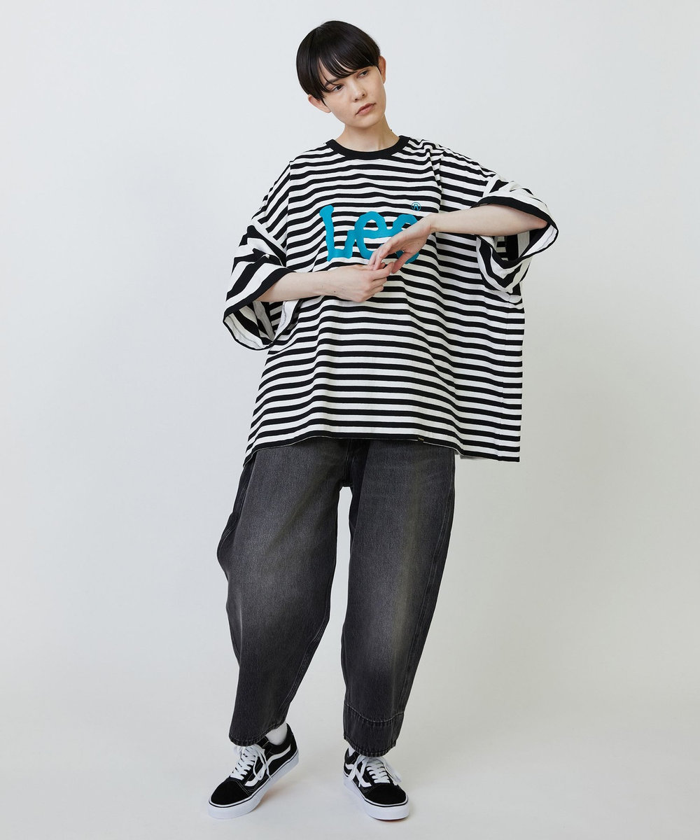 FRAPBOIS Lee×FRAPBOIS BIGTシャツ ブラック