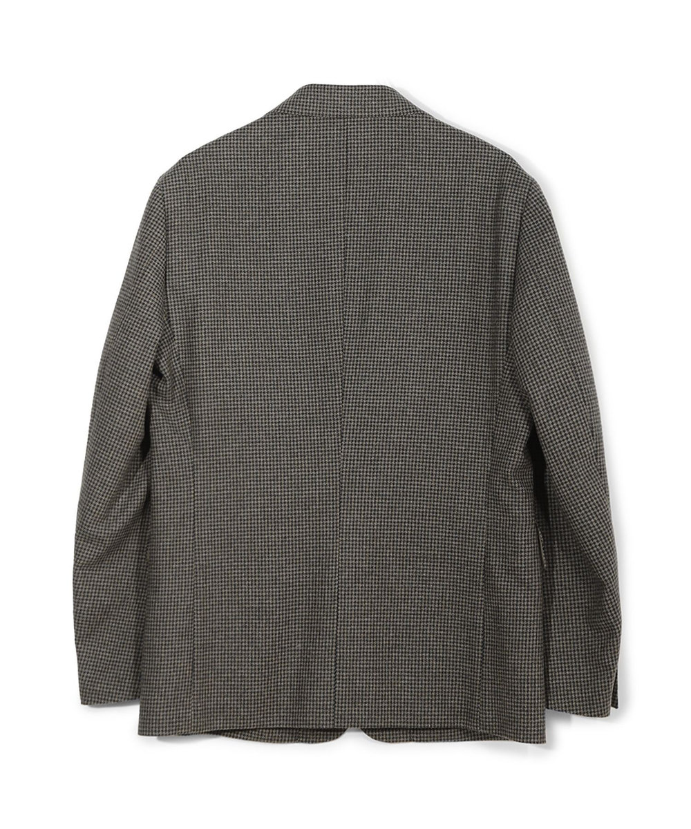 MEN'S BIGI 【50th Anniv . 菊池武夫】WOOL HOUNDSTOOTH JACKET カーキ