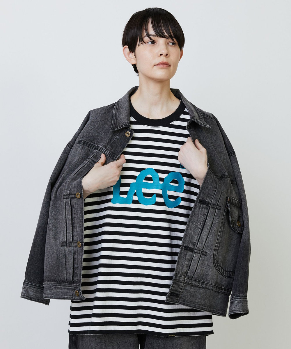 FRAPBOIS Lee×FRAPBOIS BIGTシャツ ブラック