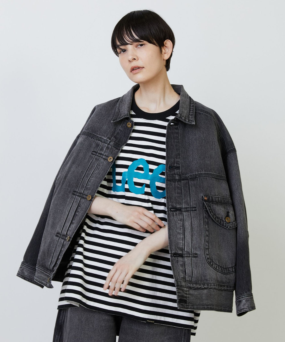 FRAPBOIS Lee×FRAPBOIS BIGTシャツ ブラック