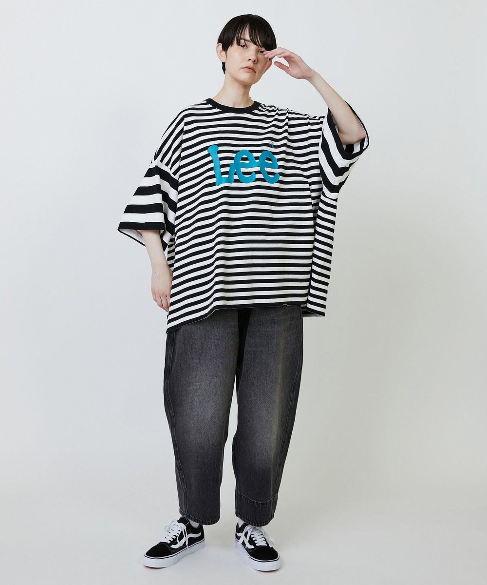 FRAPBOIS Lee×FRAPBOIS BIGTシャツ ブラック