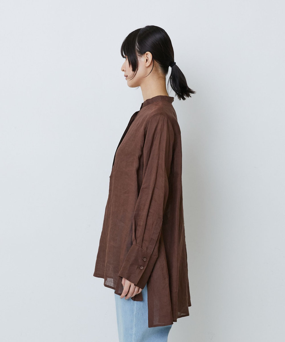 LOISIR ラミーチュニック ブラウン