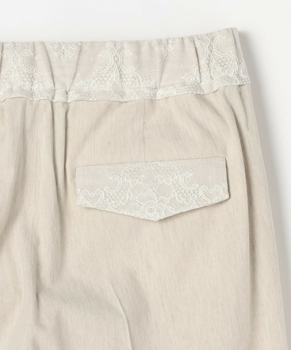 MOGA Collection [MOGA Collection]綿麻ナチュラストレッチパンツ キナリ