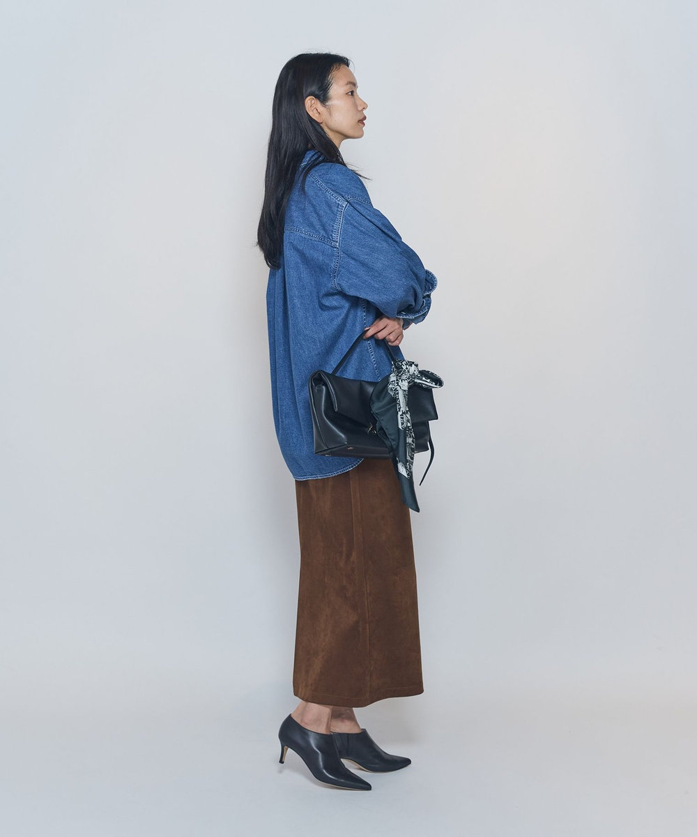 1er Arrondissement ＜NEEDBY heritage×1er Arrondissement＞【別注】デニムシャツ"Sophie" インディゴブルー