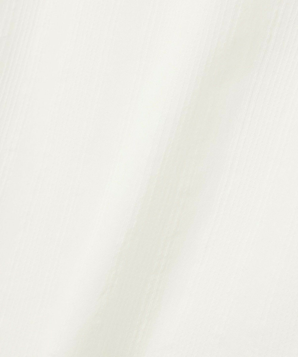 feerique Lサイズ（大きいサイズ） 【大きいサイズ】feerique　ボイルクレープフリルブラウス ホワイト