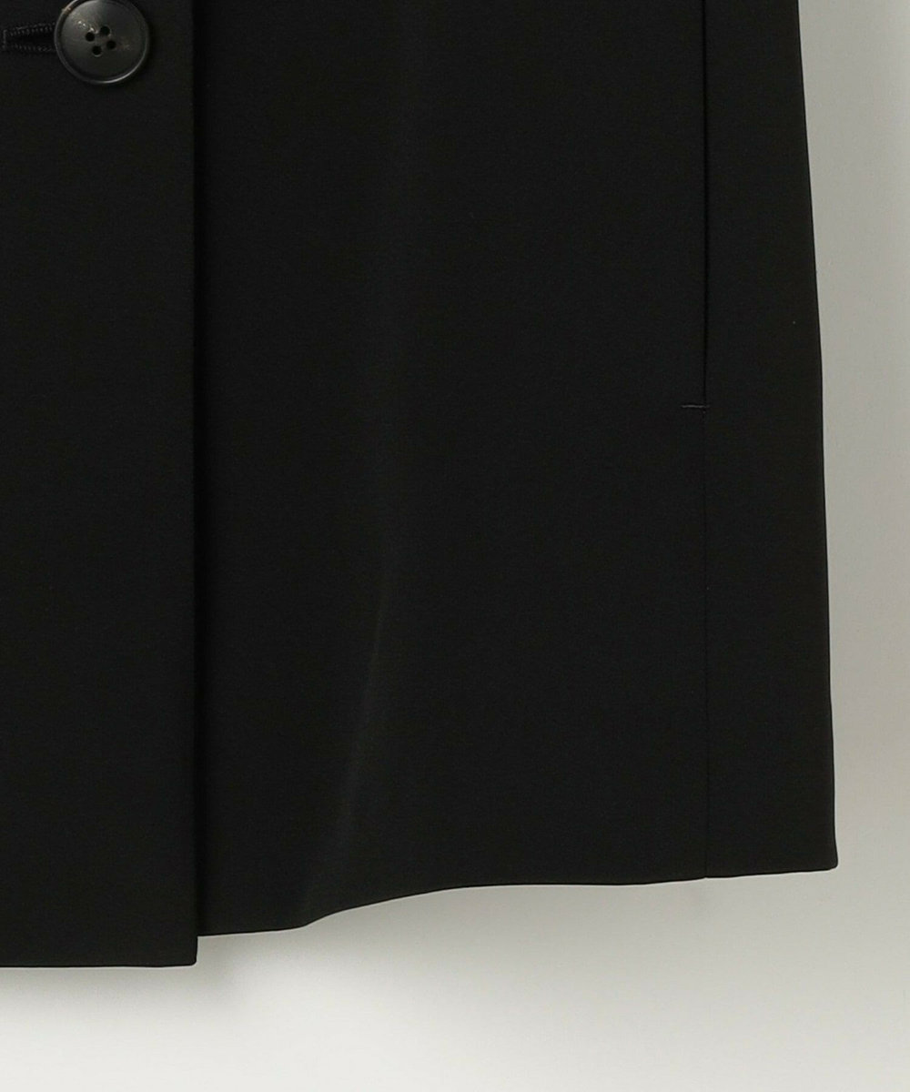 L'EQUIPE COUTURIER シルクダブルブレストジャケット ブラック