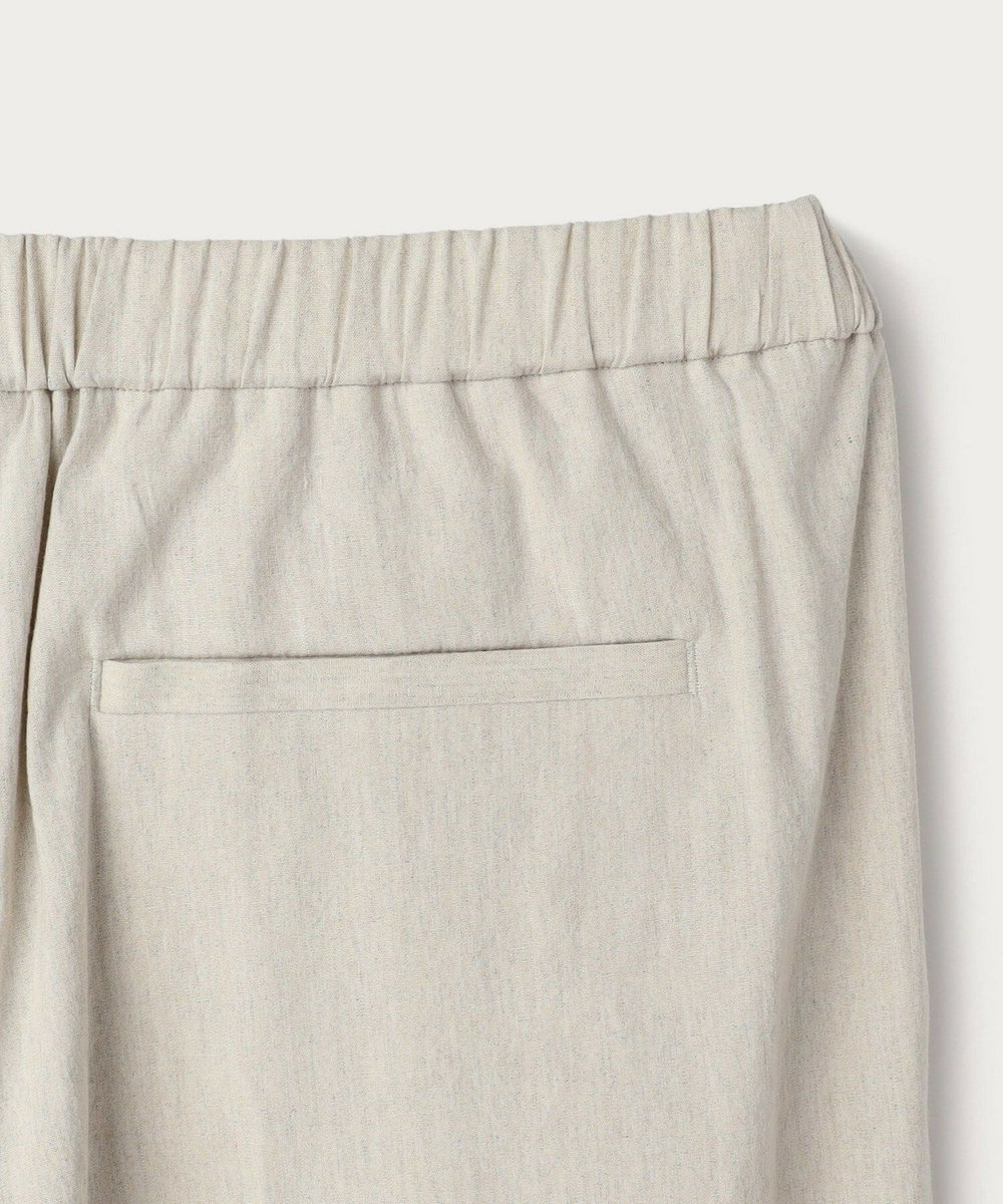 L'EQUIPE バイオリネンストレッチパンツ ベージュ