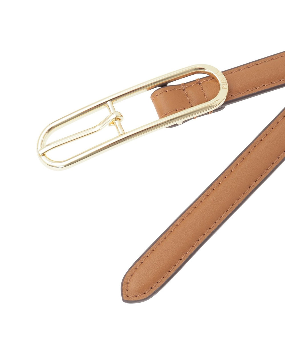 1er Arrondissement 【WEB限定】＜PUNTI（プンティ）＞“OVAL"ベルト ブラウン