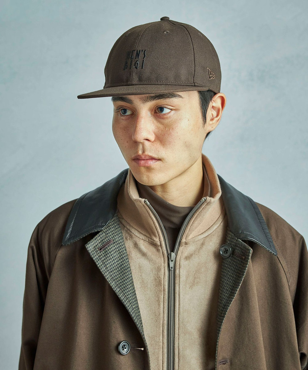 MEN'S BIGI 【50th Anniv . 中田 慎介】NEW ERA RETRO CROWN 9FIFTY CAP ブラウン