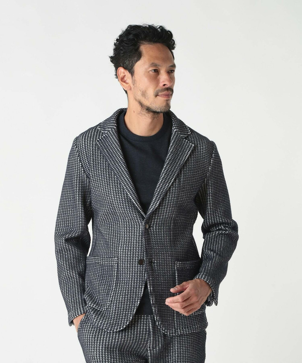 MEN'S BIGI オニワッフルジャケット ネイビー
