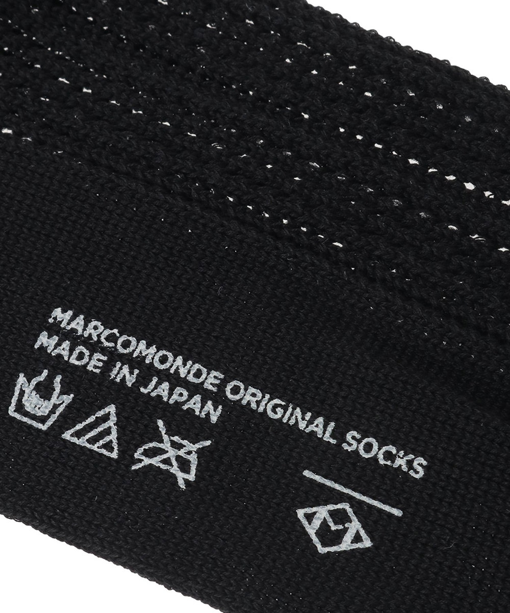 1er Arrondissement ＜MARCOMONDE（マルコモンド）＞レースソックス ブラック