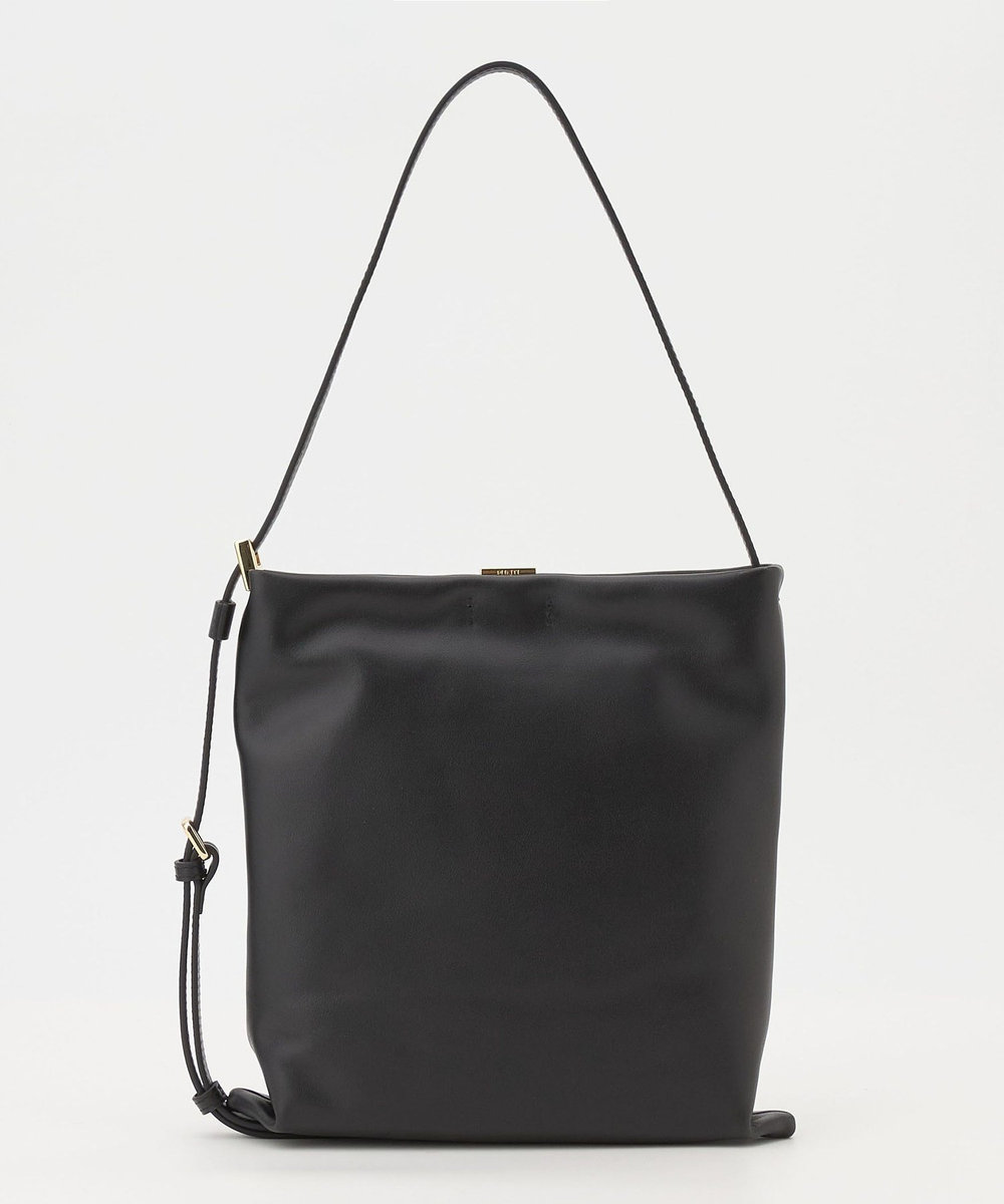 1er Arrondissement 《別注カラーあり》＜PUNTI./プンティ＞"SHADE"ショルダーバッグ ブラック