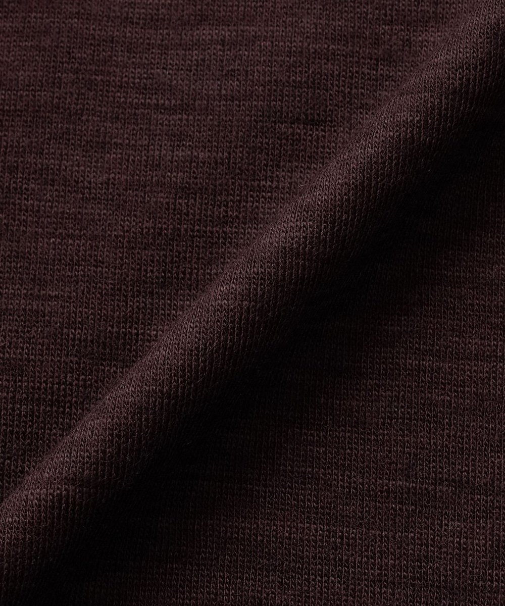 DÉPAREILLÉ WOOL JERSEY TURTLE / ウールジャージータートル ボルドー