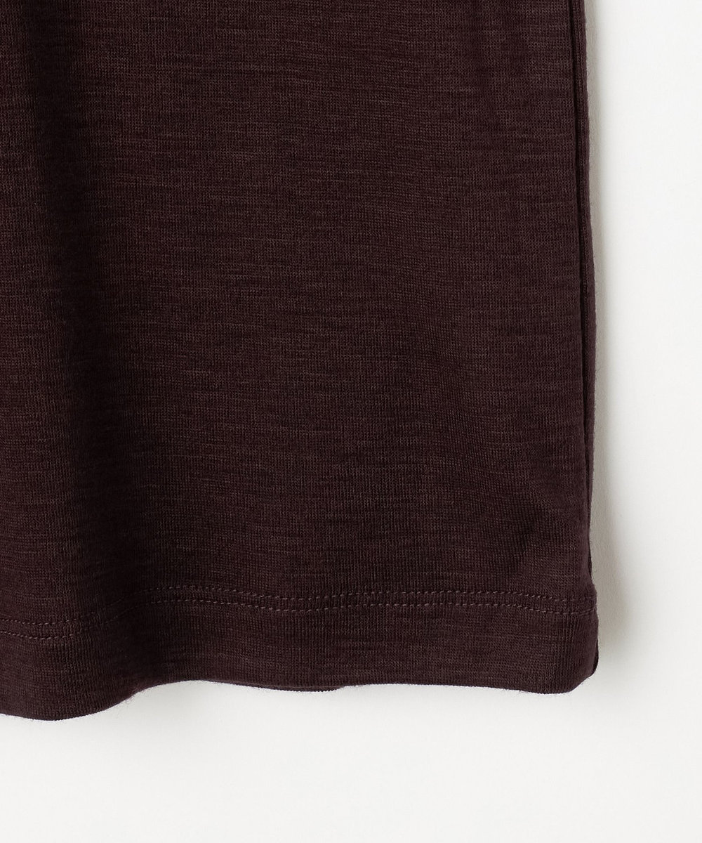 DÉPAREILLÉ WOOL JERSEY TURTLE / ウールジャージータートル ボルドー