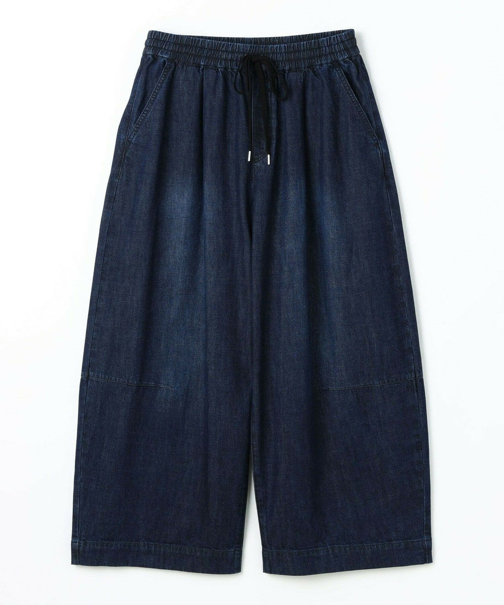 feerique feerique　デニムコクーンシルエットワイドパンツ ネイビー