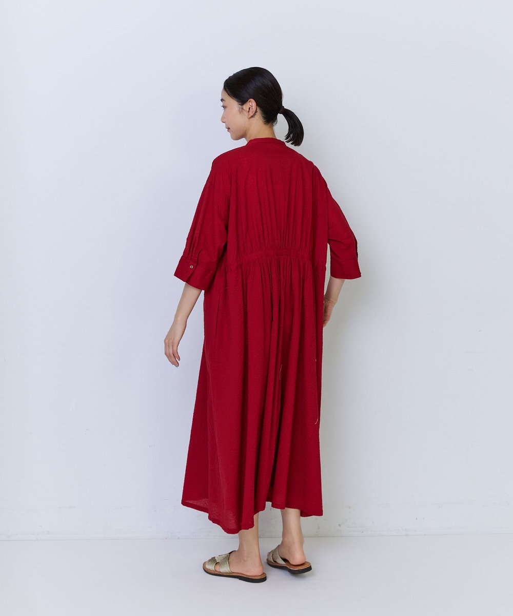 ADIEU TRISTESSE ミラクルウェーブワンピース レッド