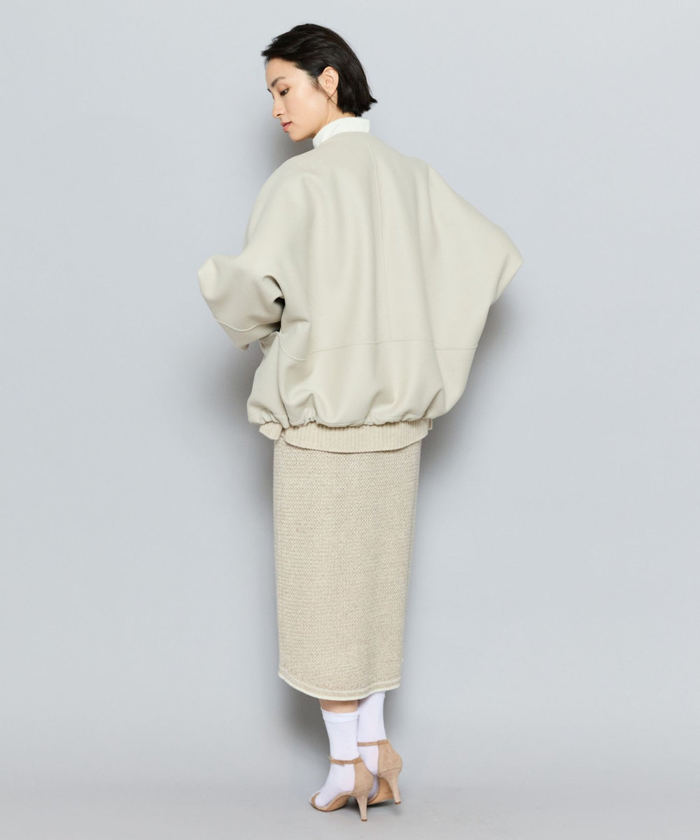 L'EQUIPE ハードメルトンコート ベージュ