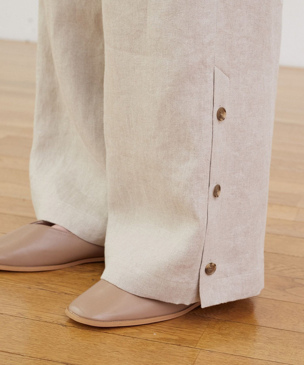 FRAPBOIS リネリー パンツ キナリ