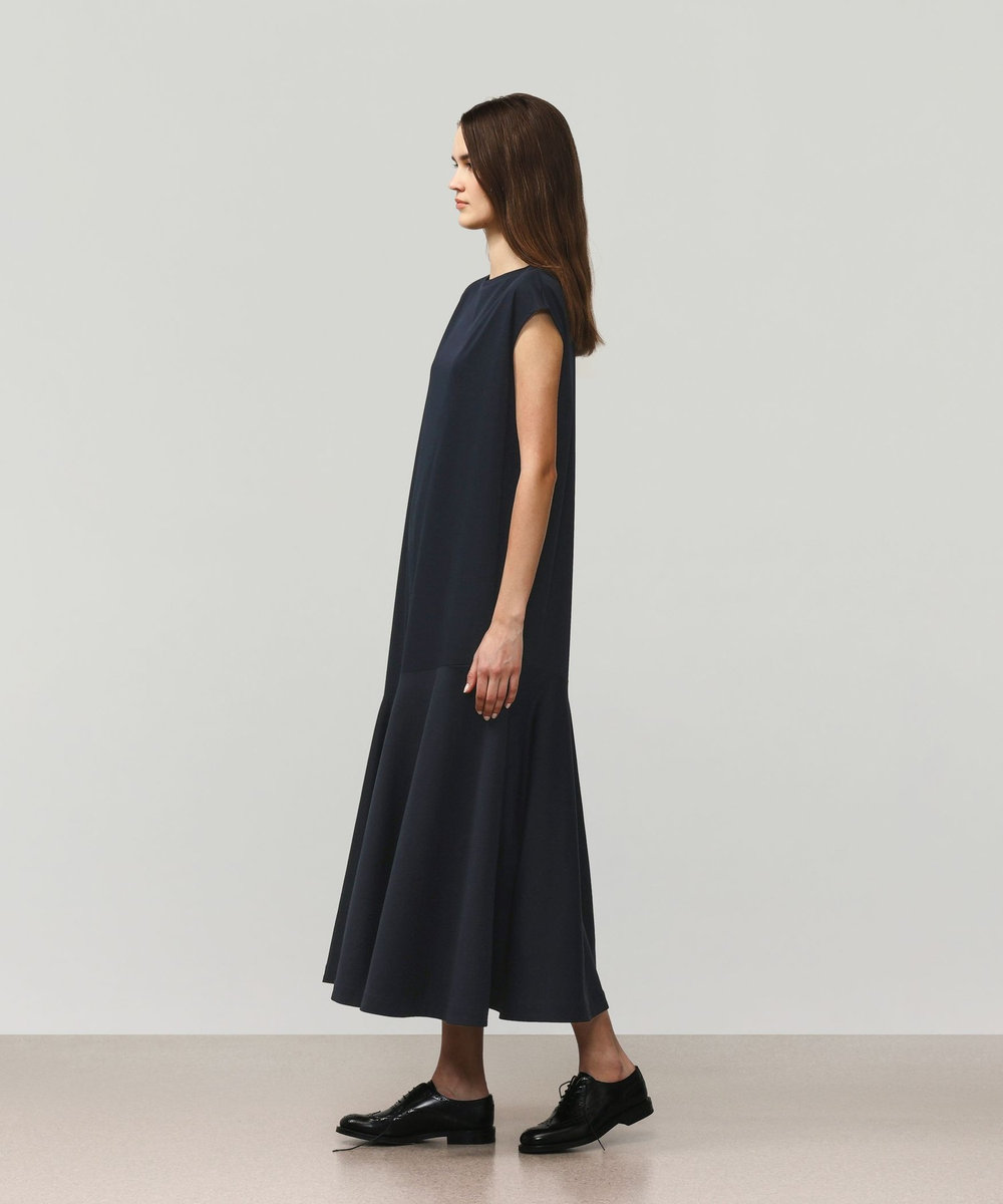 DÉPAREILLÉ COTTON JERSEY DRESS / コットンジャージードレス ネイビー