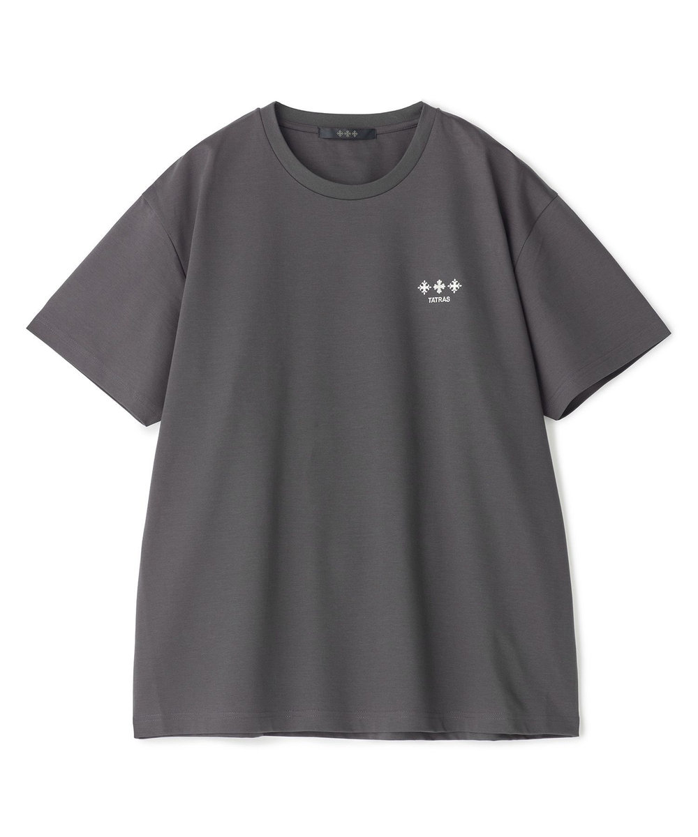 MEN'S BIGI 【TATRAS/タトラス】NUNKI/ヌンキ Tシャツ チャコールグレー
