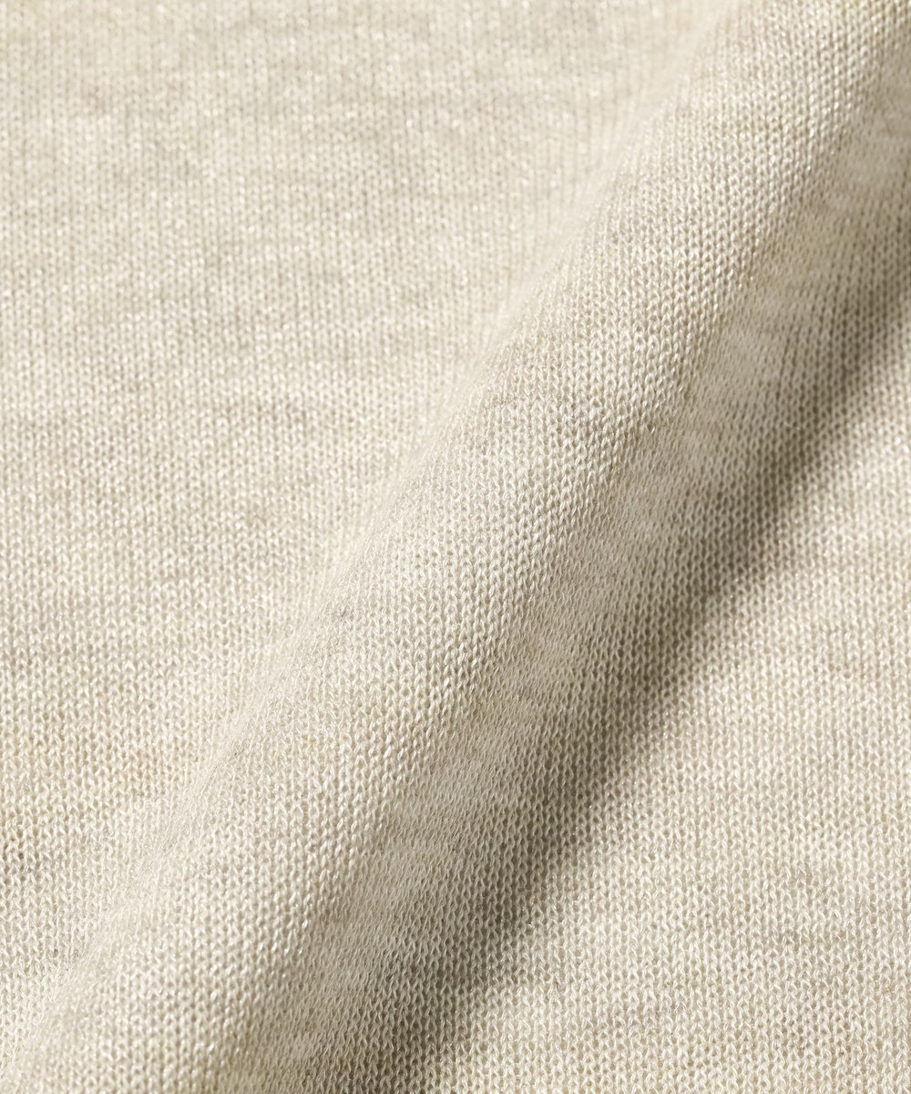 DÉPAREILLÉ 	SHEER LAME CARDIGAN / シアーラメカーディガン ベージュ