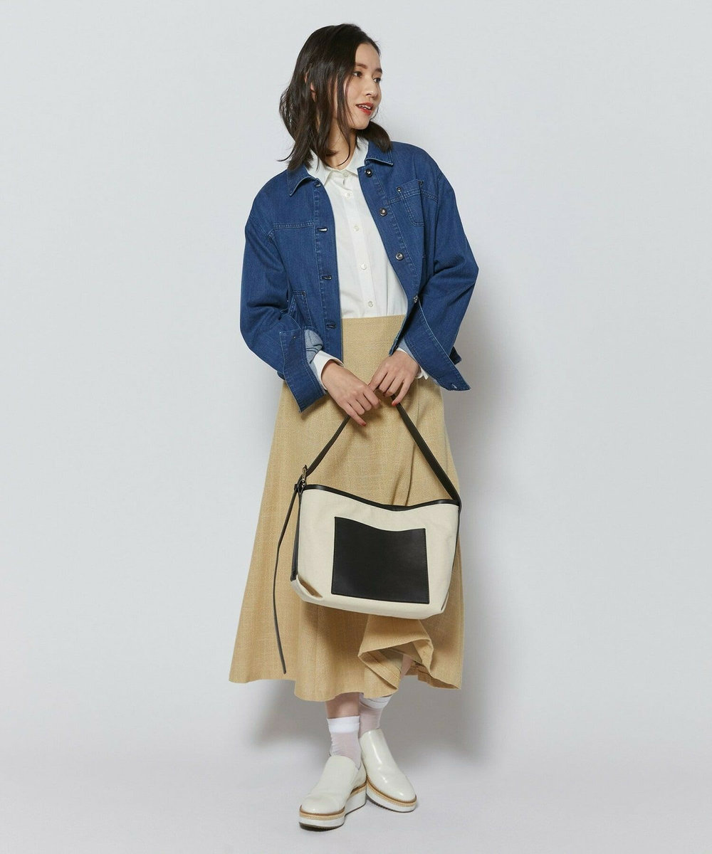 L'EQUIPE ［eclat 2026年5月号掲載商品］キャンバスサック キナリ