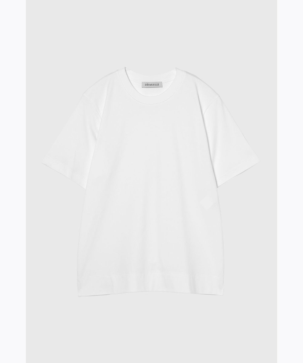 DÉPAREILLÉ SMOOTH SHORT SLEEVE T SHIRT / スムースショートスリーブTシャツ オフホワイト