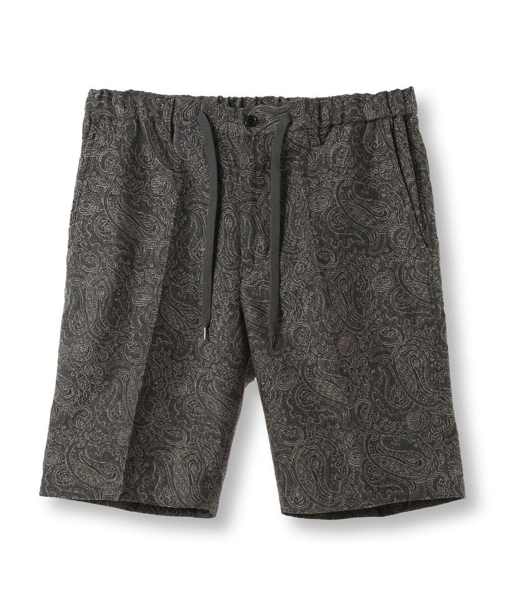 MEN'S BIGI ジャガードハーフパンツ カーキ