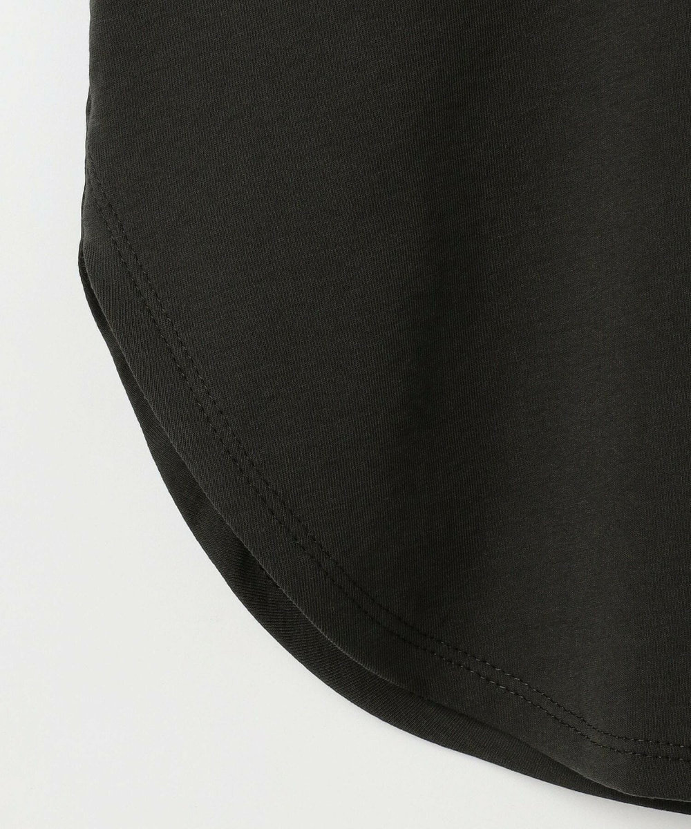 MOGA フレスカスライスドルマンスリーブTシャツ チャコールグレー
