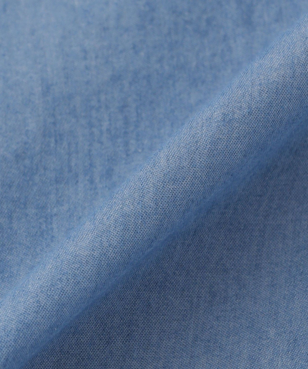 feerique Lサイズ（大きいサイズ） 【大きいサイズ】feerique 3OZデニムシャツ サックスブルー