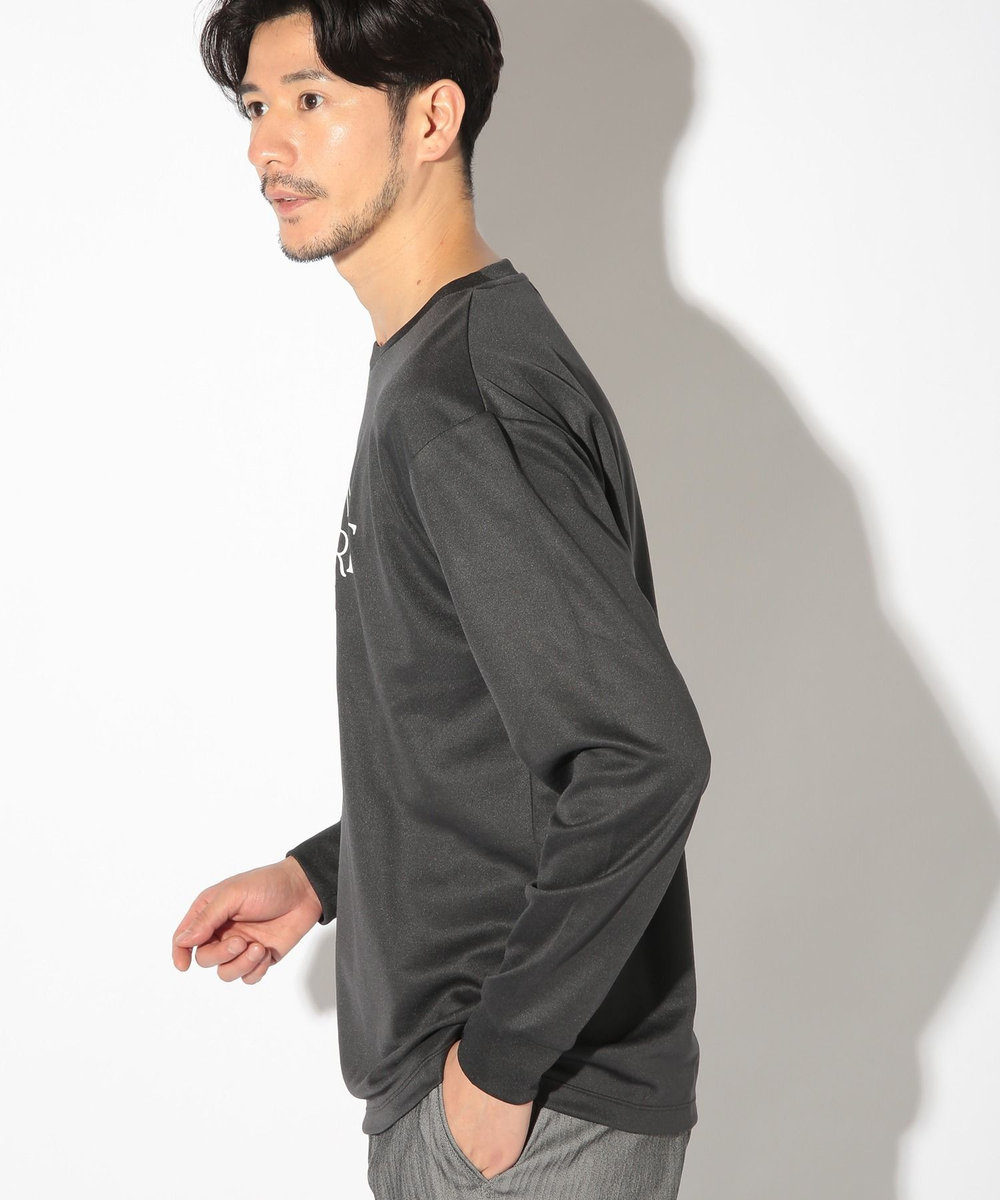 UNION STATION リサイクルポリエステルポンチロンT/デザインTシャツ ブラック