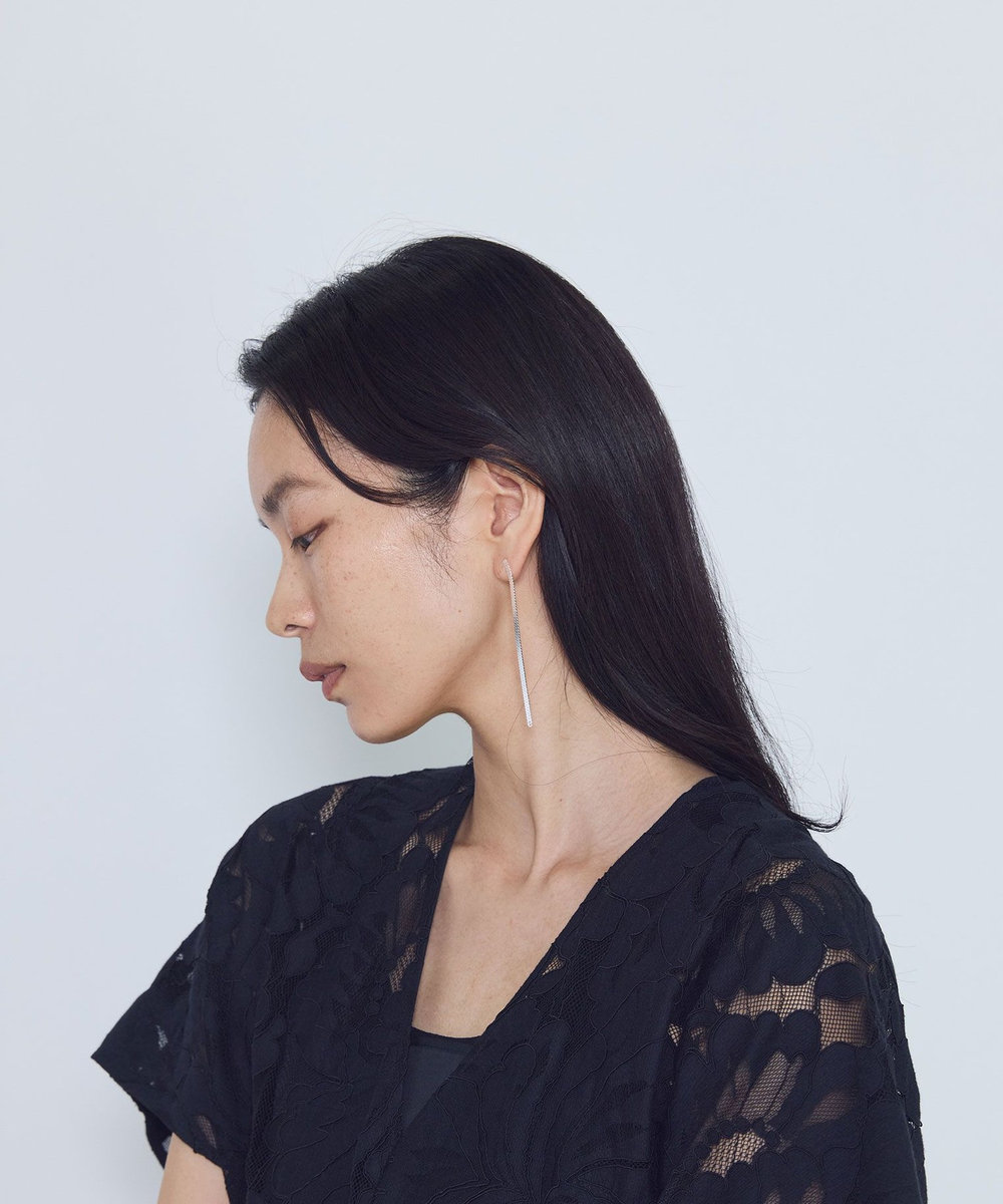 1er Arrondissement ＜YVETTE（イヴェット）＞スネークチェーンピアス(片耳) シルバー