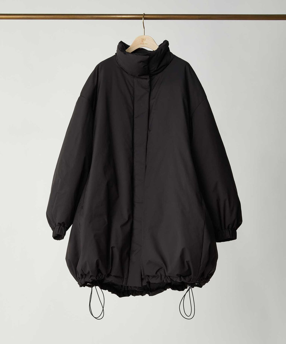 1er Arrondissement テントラインダウンコート ブラック