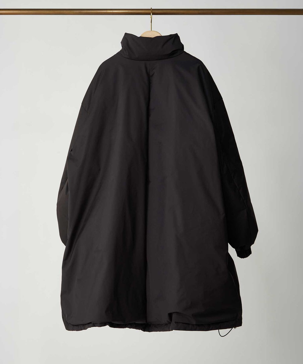 1er Arrondissement テントラインダウンコート ブラック