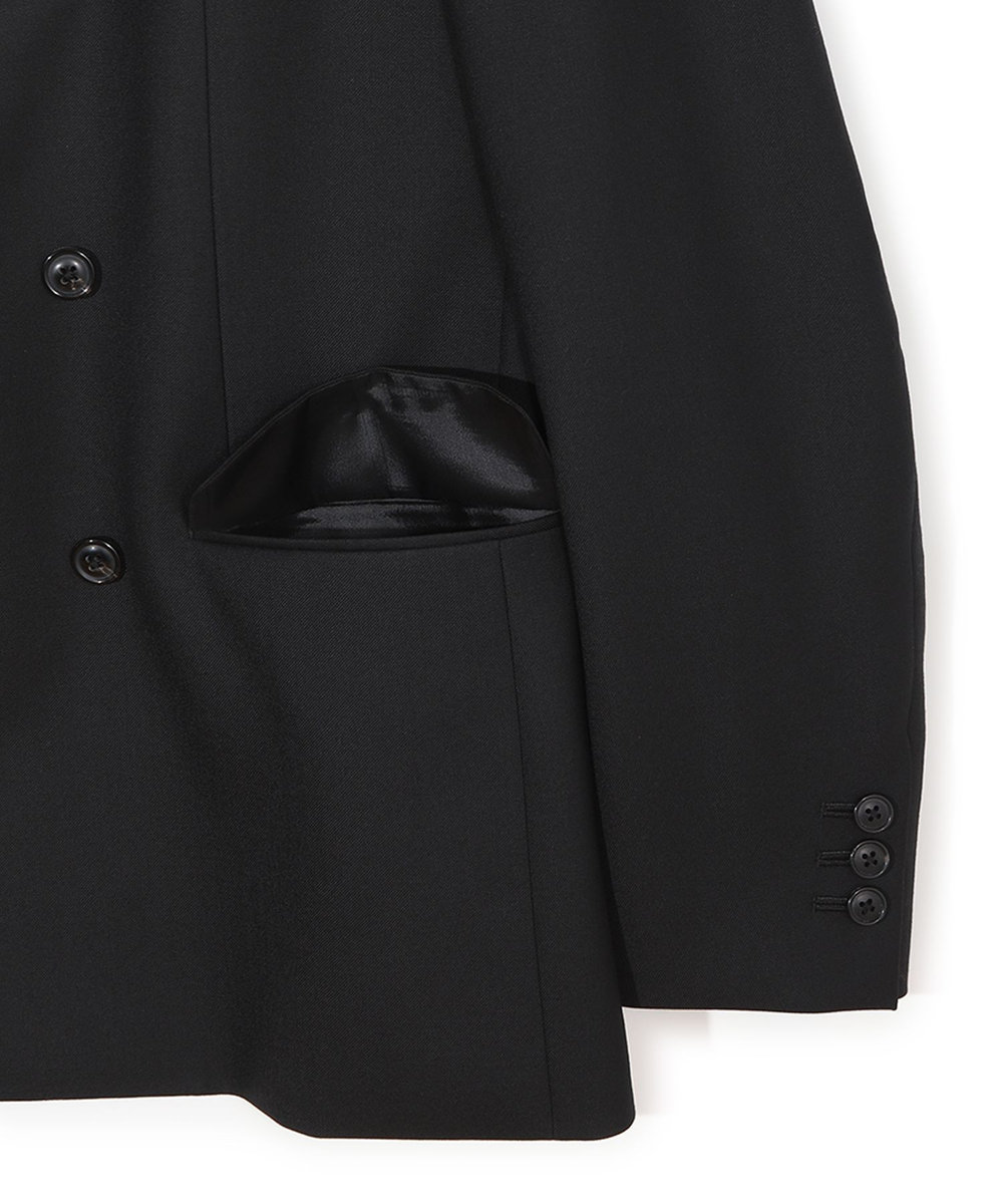 MEN'S BIGI 【50th Anniv . 菊池武夫】TECHWOOL TWILL TAILORED JACKET ブラック