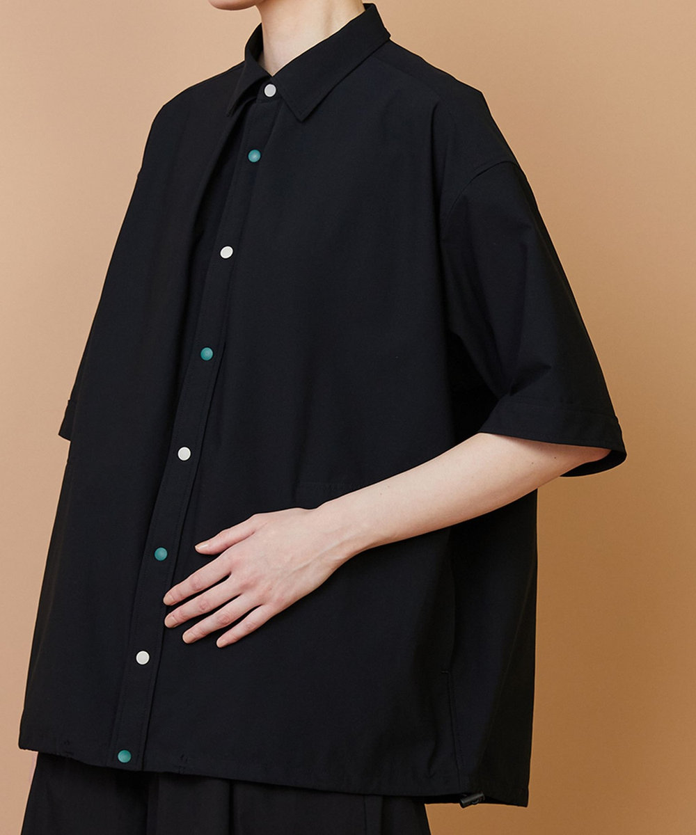 FRAPBOIS ゼロフィール シャツ ブラック